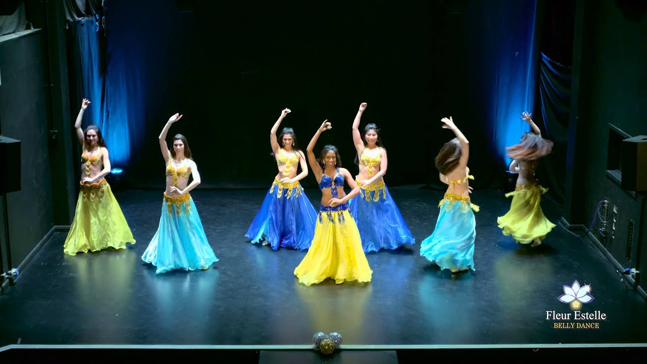 Belly Dance Zills "Gawaher" Fleur Estelle Dance Company YouTube