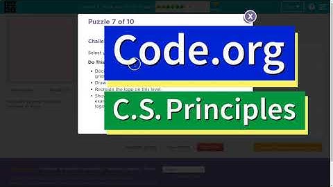Code.org Lesson 7.6 Black and White Images | Tutorial with Answers | Unit 1 CS Principles