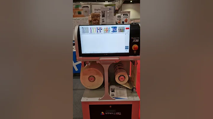 The Afinia X350 Colour Label Printer in Action at Responsible Packaging Expo 2022 | HD Labels