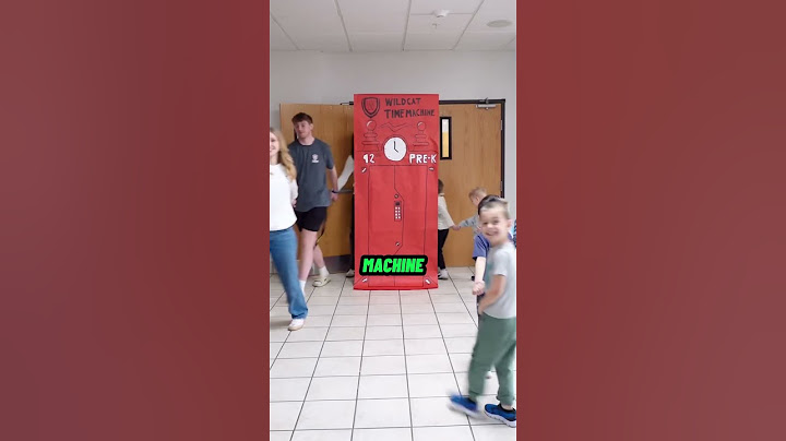 School shows how fast time flies for its kids 💘