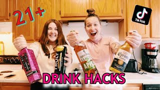Trying SECRET TikTok DRINKING Hacks (MUST TRY)
