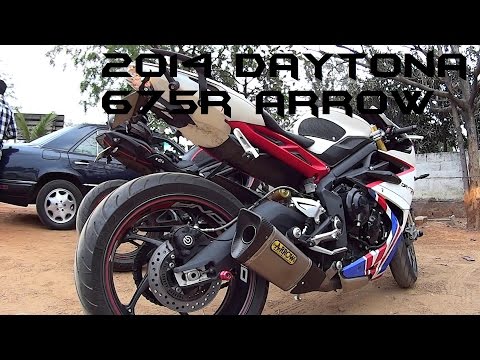 Triumph Daytona R Arrow Exhaust Triumph Daytona R Arrow Exhaust