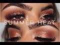 Summer Heat || Huda Beauty Rose Gold Palette