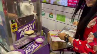 Organic açaí bowl in a bag