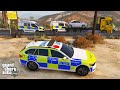 DANGEROUS PURSUIT IN UK POLICE MOD (GTA 5 LSPDFR Mod)