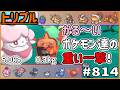 かる～いポケモンたちの重い一撃！！【トリプルバトル　#814】