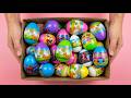 [ASMR] Relaxing Surprise Egg Peeling &amp; Crushing 🍫 No Talking / Deep Sleep