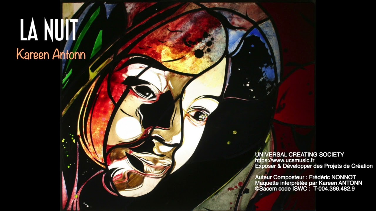 Kareen Antonn – LA NUIT (Titre inédit – chanson intimiste, à découvrir)