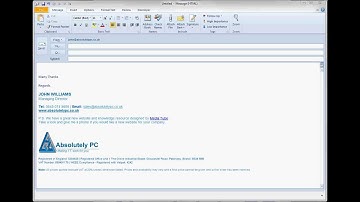 Using different email signatures to save time