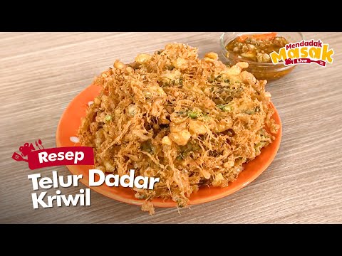 Cara Membuat Telur Dadar Kriwil