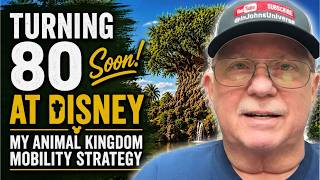 Turning 80 Soon at Disney: My Animal Kingdom Mobility Strategy
