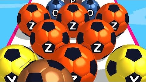 A-Z Run ⚽️🎾All Levels Gameplay Walkthrough Android, ios Game New Update - 99