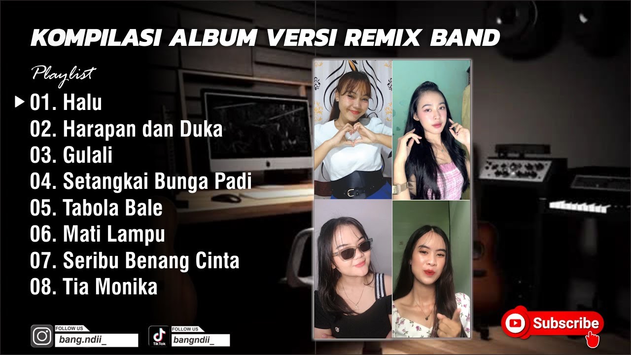 KOMPILASI ALBUM VERSI REMIX BAND Vol. 01 • BANG NDII