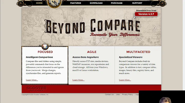 Beyond Compare: a file, text, image and more comparison tool