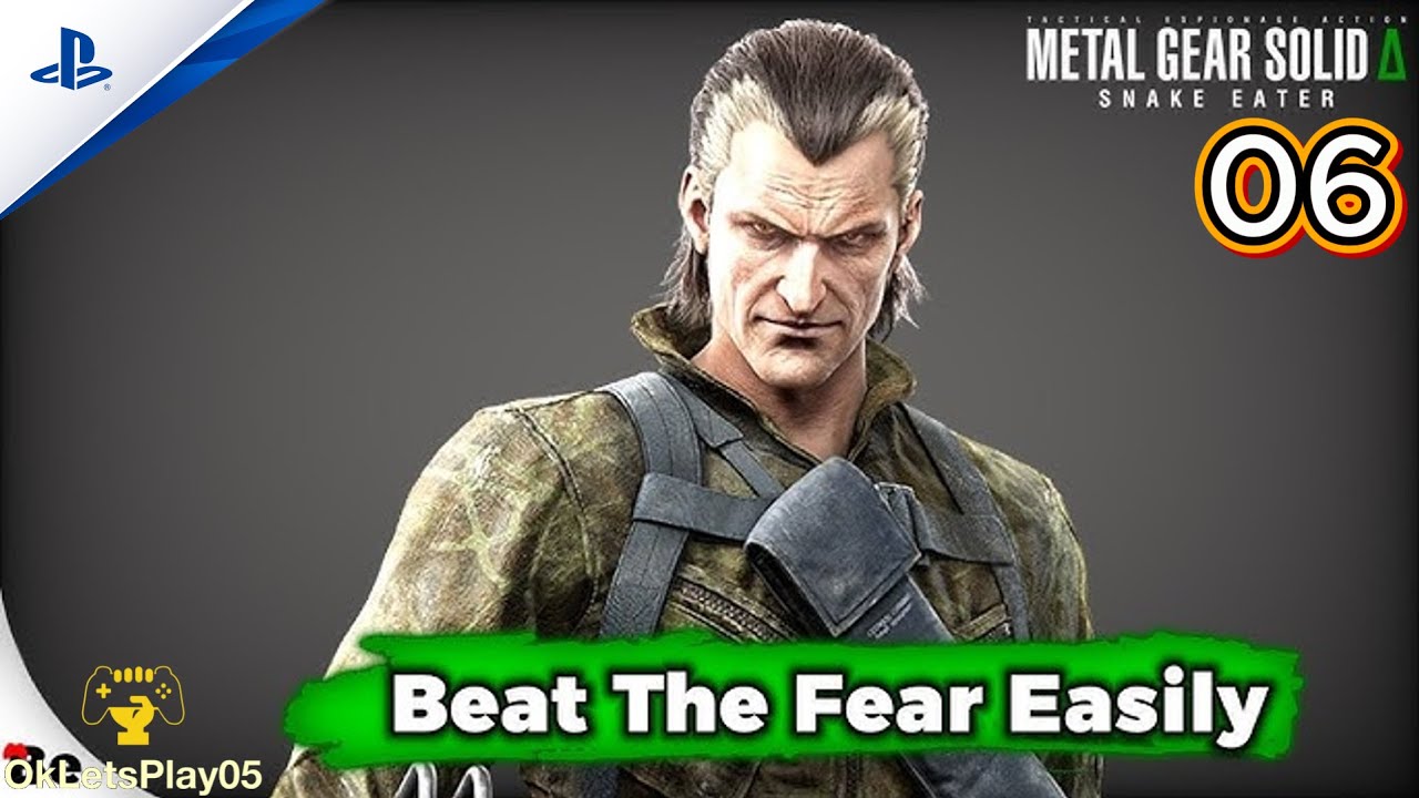 Metal Gear Solid Delta Snake Eater - The Fear Boss Fight - YouTube
