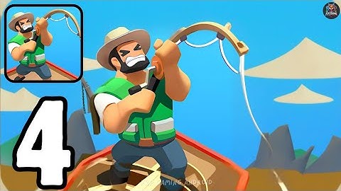 Fishing Frenzy:Idle Hooked Inc - Gameplay Walkthrough Part 4 (Android, iOS)