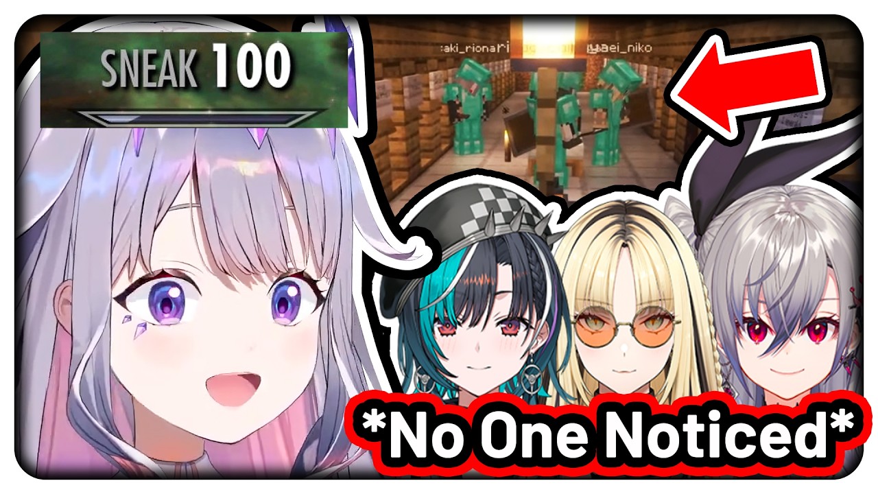 Biboo didn't want to intrude on FLOW GLOW's collab, so she did this... twice! 【Hololive EN】