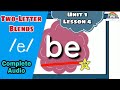 Twoletter blends e complete audio  cv blends  unit 1 lesson 4