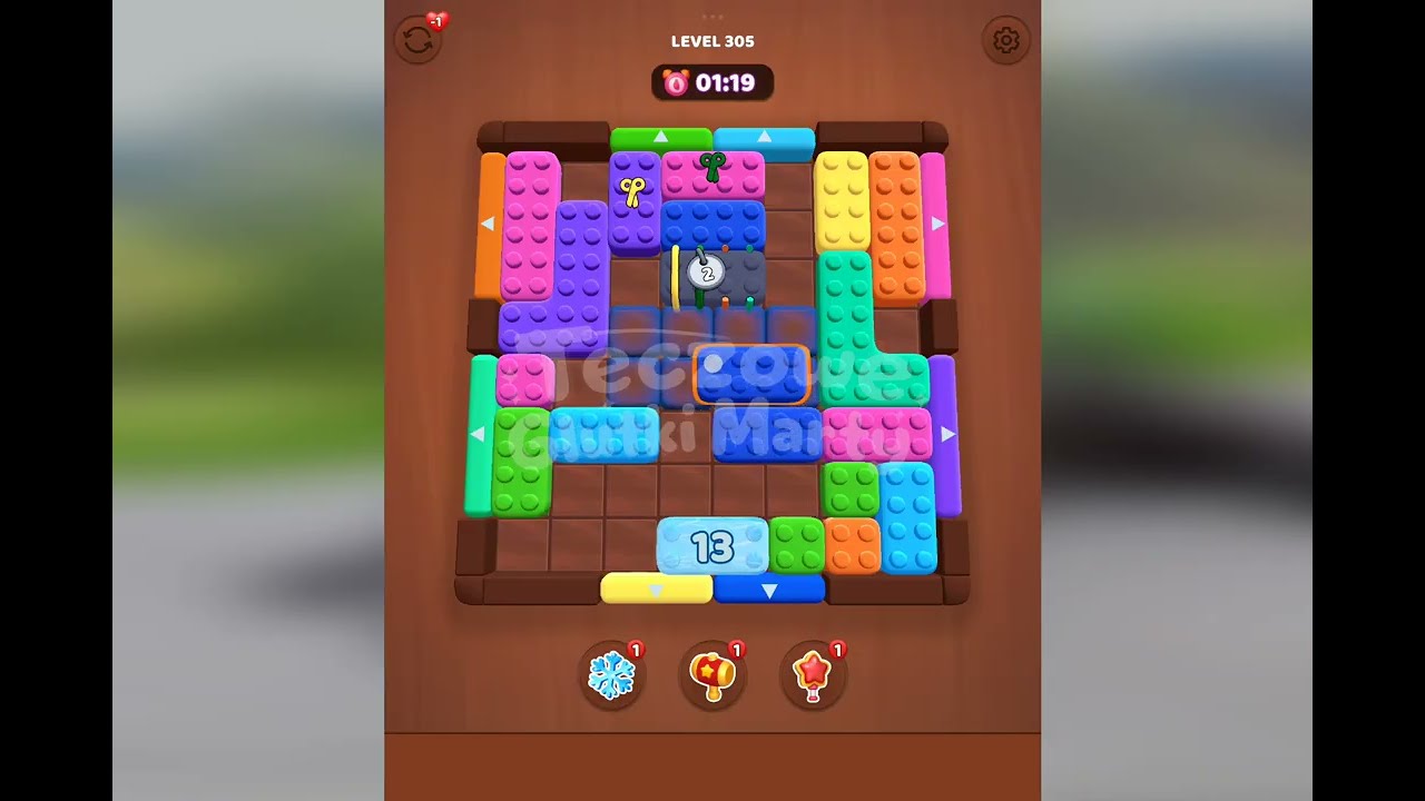 Fit Block 3D – Level 305 | Walkthrough Fast & Clean Solution