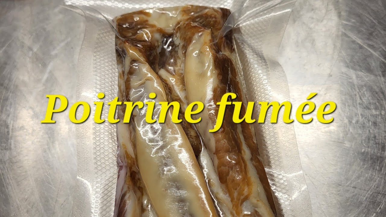 Poitrine fumée maison