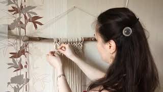 Macrame Honeycombs pattern / Узор Соты