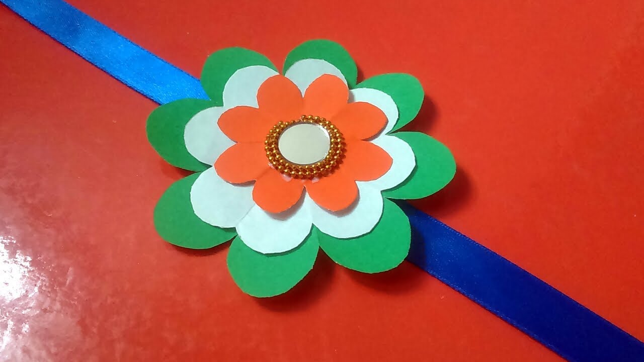 How To Make Tricolor Rakhi With Paper paper Rakhi Making For Kids how-to-make-tricolor-rakhi-with-paper-paper-rakhi-making-for-kids