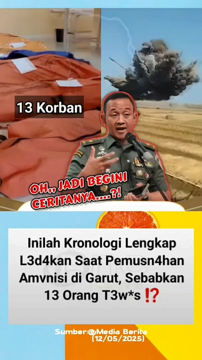 INILAH KR0N0LOGI LENGKAP L3D4K4N SAAT PEMVSN4H AMVNISI DI GARUT