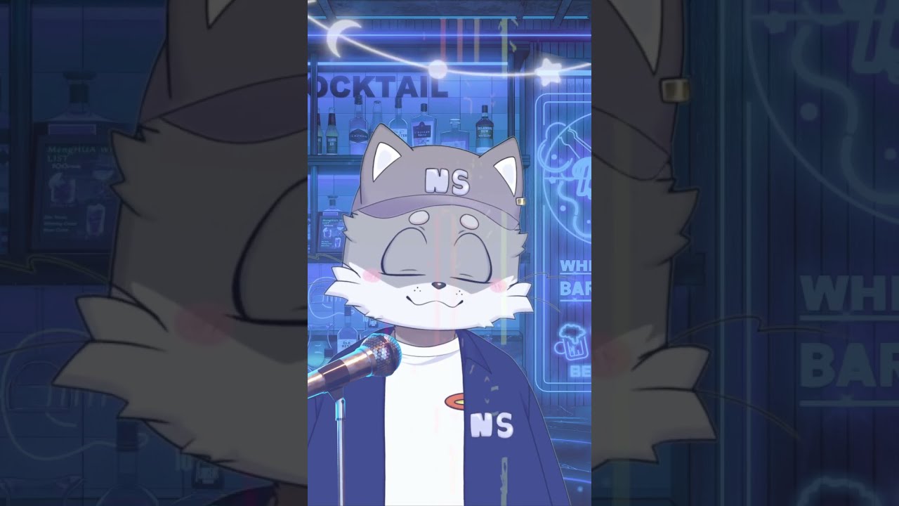 おやすみのんしょ with Piano #睡眠導入 #furry #shorts