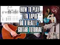 Lyn Lapid ft. Ruth B. - Do U Really? Guitar Tutorial Lesson