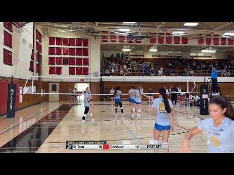 El Toro Girls Varsity VB vs. Christian