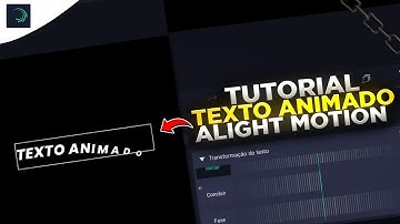 🚨[FACÍL]COMO FAZER TEXTO ANIMADO NO ALIGHT MOTION (ATUALIZADO)