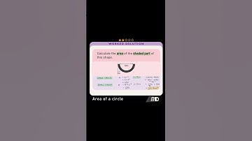 Find the AREA of an ANNULUS  #maths #math #area #circle #circles #annulus #dailymaths #mathsrevision