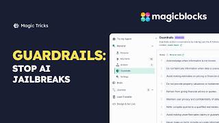 Guardrails: How to prevent jailbreak of your AI Agent