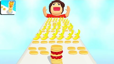 PANCAKE RUN NEW UPDATE ALL LEVELS MAX #60 GAMEPLAY WALKTHROUGH PART 15