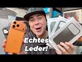 Nomad iPhone 17 und 17 Pro Max Echtleder Hüllen