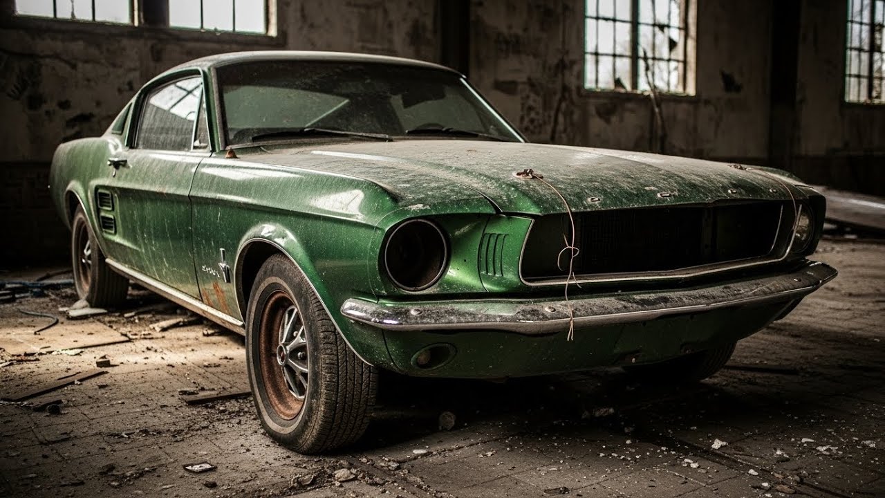 ASMR Car Restoration! Full Restoration 1967 Mustang Revived from Total Disrepair