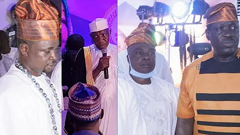 Yinka Quadri,Ogogo,Oga Bello,Others Celeb Drop Almost N1 Million At MC Oluomo Mom' Final Burial