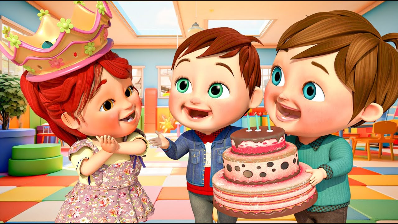 お誕生日おめでとう - その他のキッズソング - 子供の歌と童謡 - バナナ カーツーン