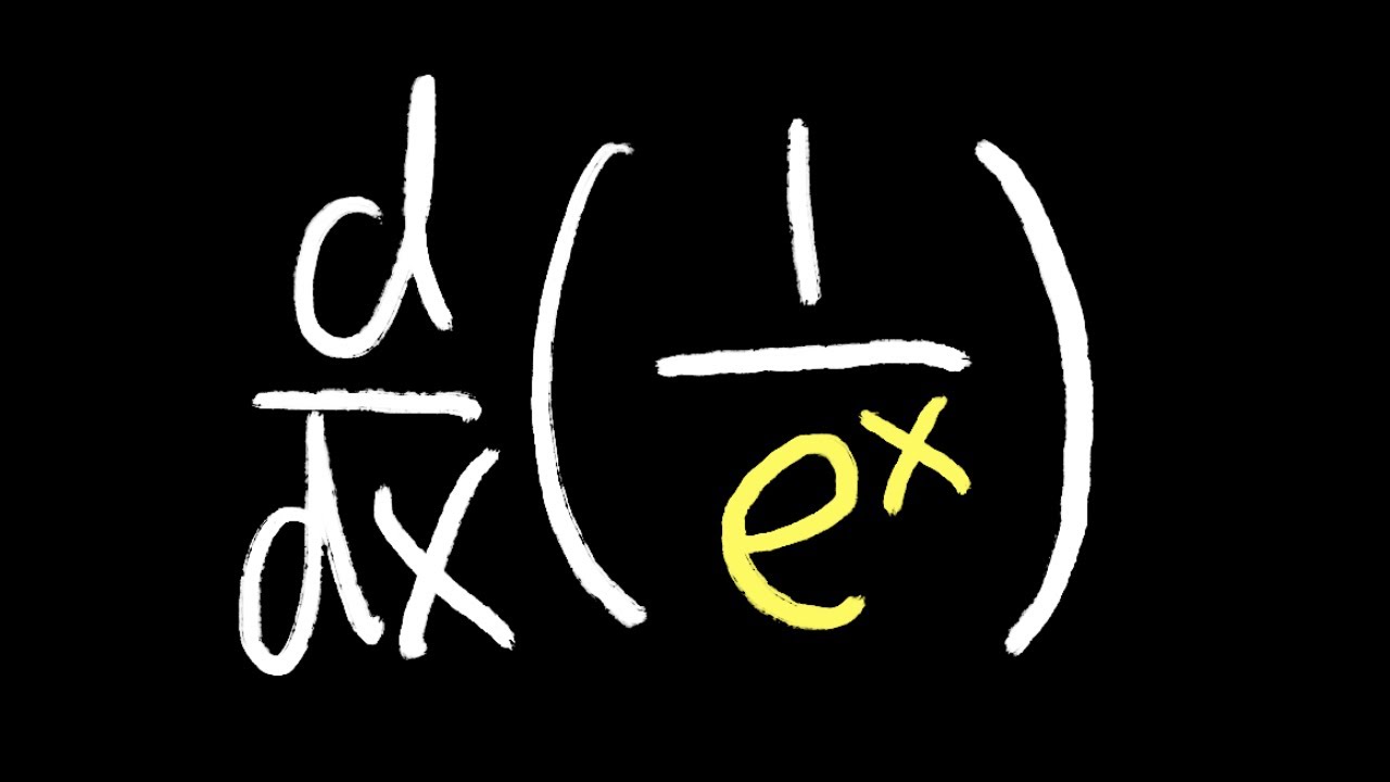 Derivative Of 1 e x No Quotient Rule Calculus 1 Tutorial FAST YouTube derivative-of-1-e-x-no-quotient-rule-calculus-1-tutorial-fast-youtube
