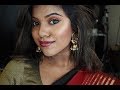 SOUTHINDIAN PARTY MAKEUP FOR DUSKY SKIN❤️ | NIKKICHARMS 2019