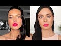 Adriana Lima Oscars Makeup by Patrick Ta \\ Chloe Morello