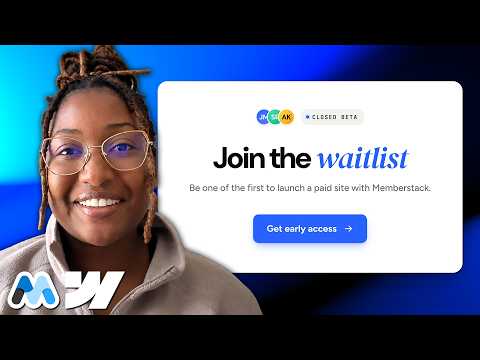 How to Build a Waitlist with Queue Position in Webflow (Memberstack Data Tables)