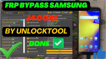 FRP BYPASS SAMSUNG J4 CORE BY UNLOCKTOOL DONE