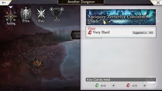 [Another Eden] Antiquity Zerberiya Continent: Shade - Another Dungeon (Very Hard) - First Attempt