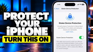 How to Turn On Stolen Device Protection on iPhone (2026) | Protect Your iPhone