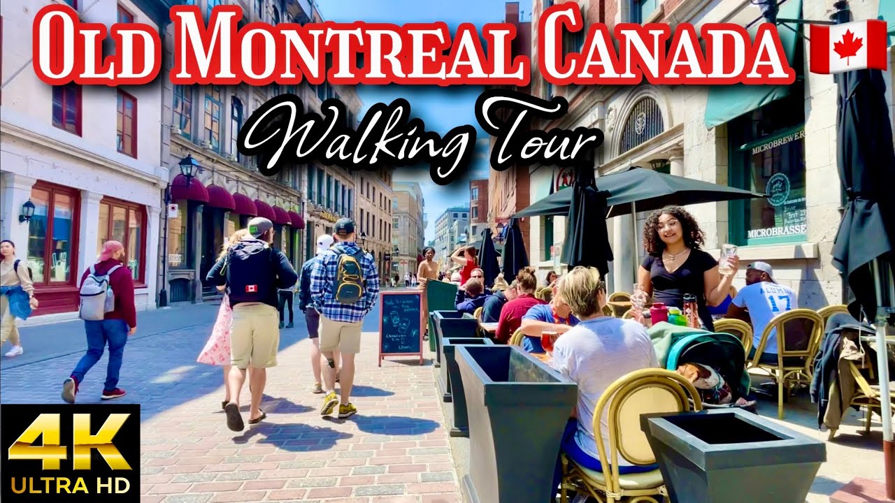 Old Montreal Canada 🇨🇦 Walking Tour