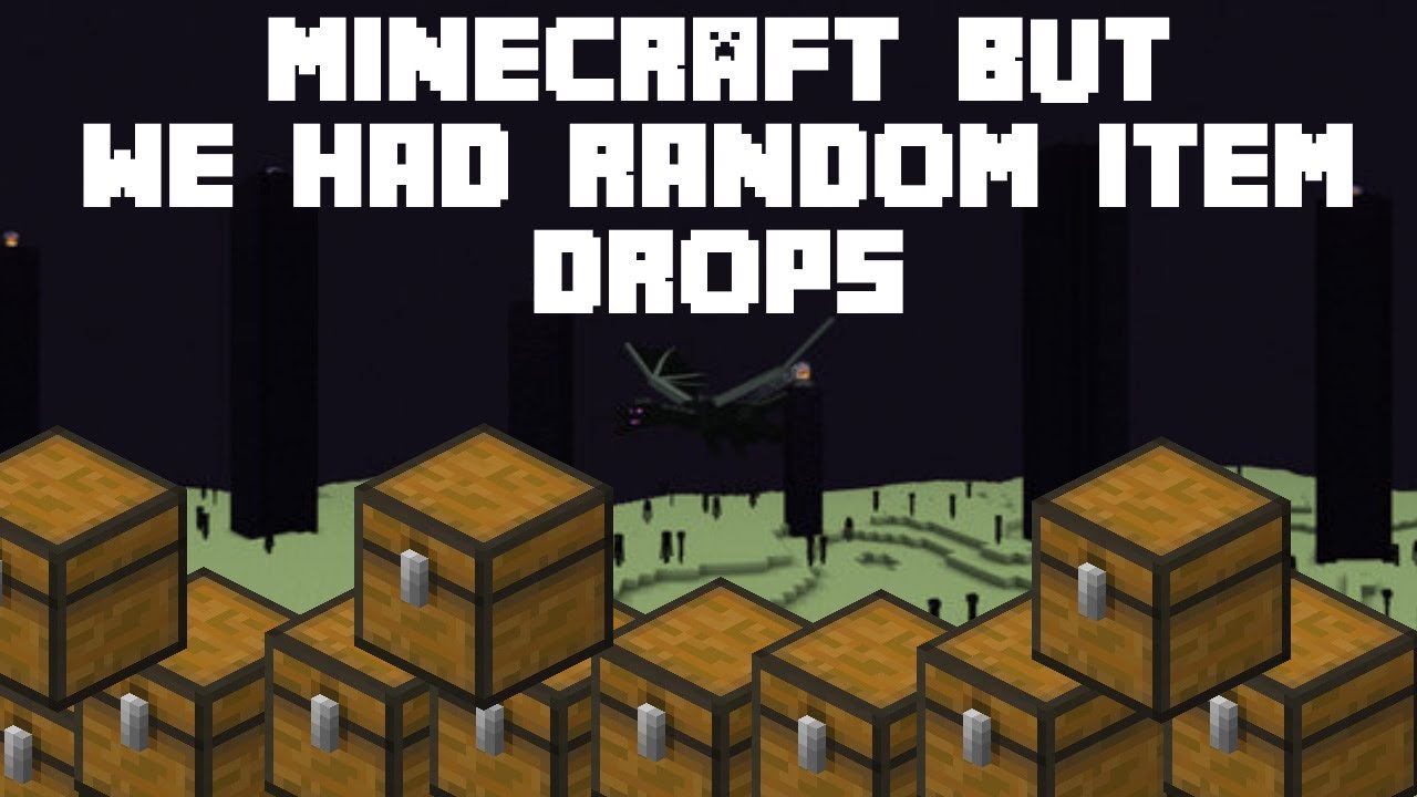 Minecraft but EVERY BLOCK DROP IS RANDOM AND MULTIPLIED - YouTube