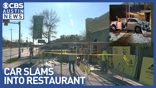 Austin restaurant shut after car crash causes major damage