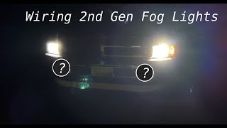 Wiring fog lights for my 2nd gen