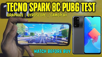 TECHNO SPARK 8C PUBG TEST | GAMEPLAY IN 2023 | GRAPHICS TEST